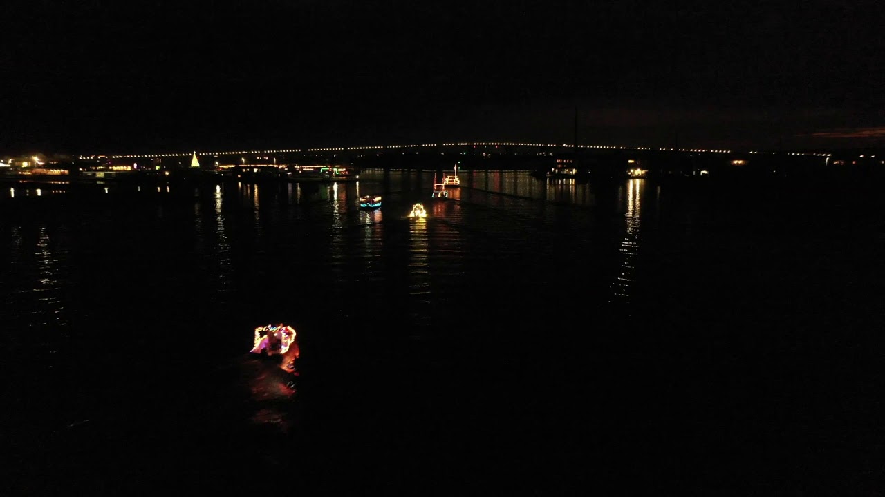 Christmas Flotilla 2020 Topsail Island YouTube