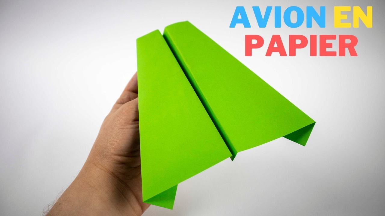 Comment Faire un Avion en Papier (simple) | Comment Plier un Avion en