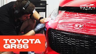 How to Install Paint Protection Film: Front Bumper - 2023 Toyota GR86 by Detail Peoria 1,110 views 8 months ago 6 minutes, 7 seconds