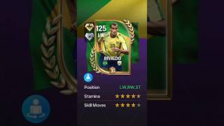 125 RIVALDO STATS💥🎯#easportsfc #fifamobile #fcmobile #fifa #worldcup #rivaldo #fc26 #newevent