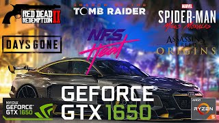 Top 10 games test GTX 1650 with best graphics - Part 1