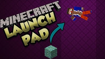 Minecraft: How To Make A Simple Launchpad 1.8.3