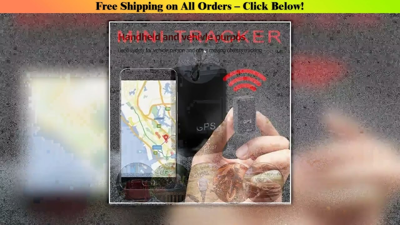NEW Mini Car GF 07 GPS Auto Tracker Real Time Tracking Anti Theft Anti Lost Locator Strong
