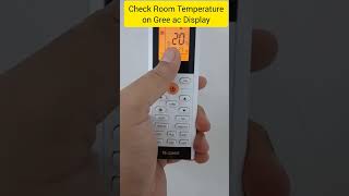 gree AC ki remote ki setting #beautiful