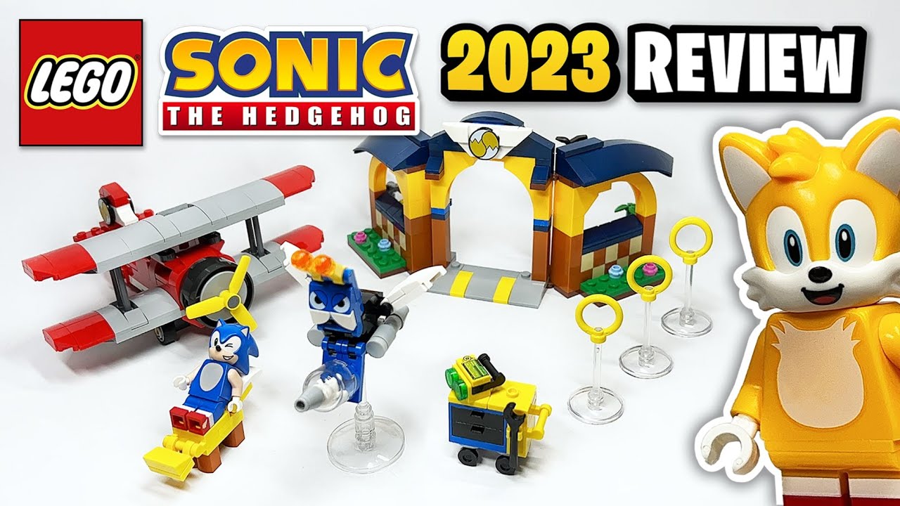 LEGO Sonic the Hedgehog Tails' Workshop and Tornado Plane 76991 Building  Toy Set, Airplane Toy with 4 Sonic Figures and Accessories for Creative  Role Play, Gift for 6 Year Olds who Love