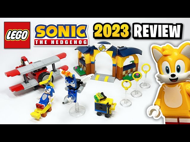 LEGO® Sonic the Hedgehog™ Tails' Workshop and Tornado Plane