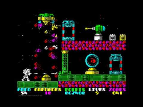 Exolon Walkthrough, ZX Spectrum