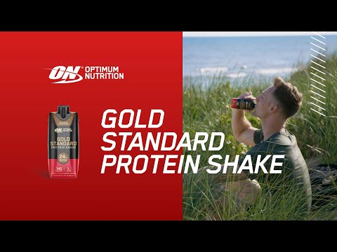 The New Gold Standard Protein Shake Joins Optimum Nutrition's Gold Standard Product Line Known for the World's Most Popular Protein Powder