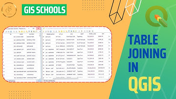 Table Joining in QGIS | Join Attribute Table in QGIS | 12 | @GISSchools