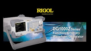 01 RIGOL's DG1022Z Arbitrary Waveform Generator