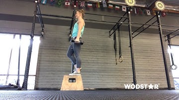 Dumbbell Box Step Up