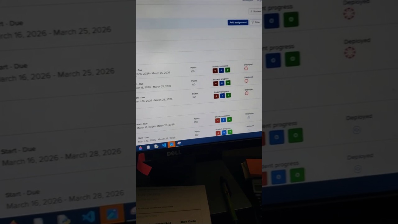 Deploying assignments and setting course dates in Canvas Connect