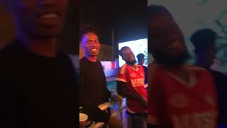 Kwesi Arthur surprised Killbeatz at his birthday party.