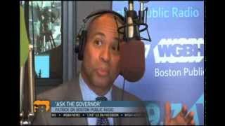 Gov. Deval Patrick Reacts To DCF And Running For President