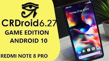 How to flash Crdroid Android 10 Gamers Edition Build for Redmi Note 8 pro(Begonia) #redminote8pro 🔥