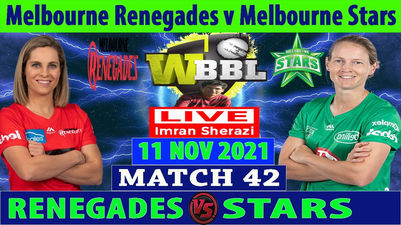 Live MR W vs MS W | Melbourne Renegades Women vs Melbourne Stars Women | Women's Big Bash League
