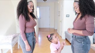 IDENTICAL TWINS SWITCH PLACES😂Funny BABY CONFUSED by TWIN😱Will HUSBAND \& 5 DAUGHTERS NOTICE🤷🏾‍♀️