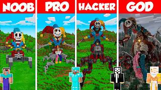 Prototype Poppy Playtime Build Battle Challenge - Noob vs Pro vs Hacker vs God - Minecraft Animation