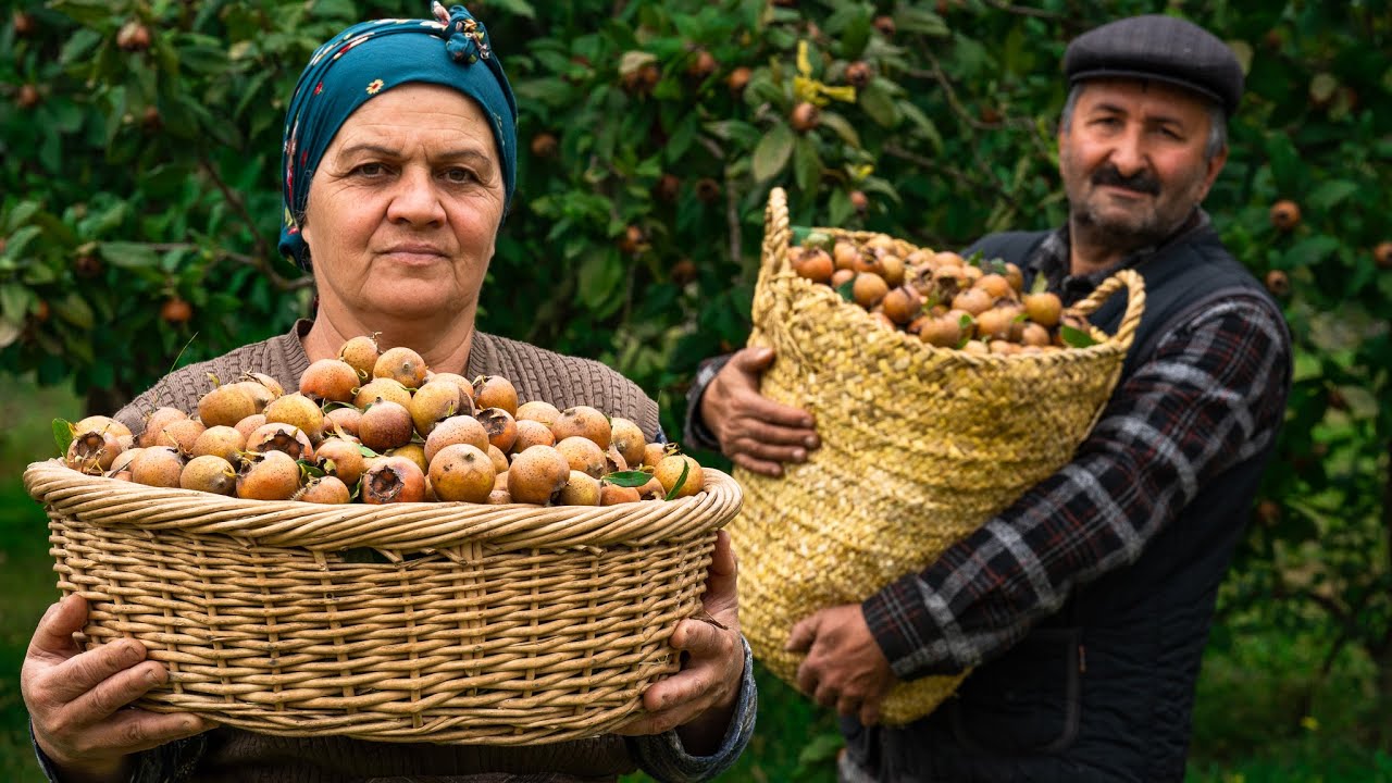 Приготовление Домашнего Сладкого Джема из Мушмулы