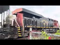 Eastbound: CN 2902 &amp; CN 3036 pulling mixed freight | CN Kingston Sub | Sept. 27, 2025