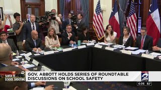 Gov. Abbott holds series of roundtable discussions on school safety
