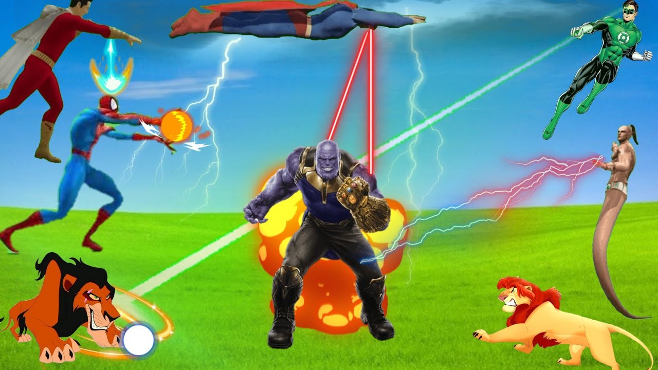 سيمبا والأبطال مواجهة الشر لإنقاذ الغابة|كرتون الأسد سيمبا ملك حيوانات الغابة|حكايات ديدا