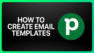 How To Create Email Templates In Pipedrive Tutorial