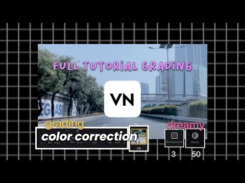 Full Tutorial Color Correction Grading VN Editor | bangeru yt
