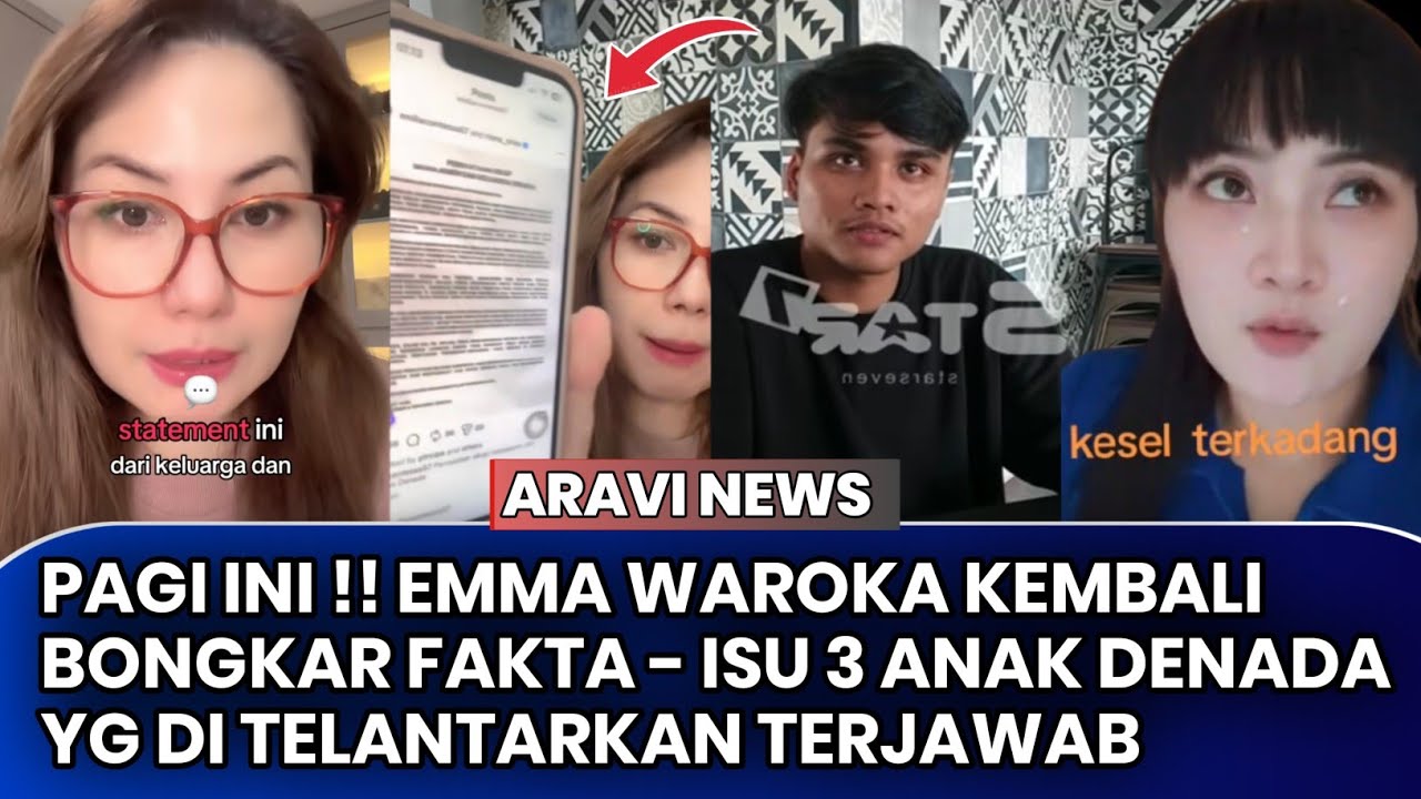 Emma Waroka Bongkar Fakta !! 3 Anak Denada Yang Di Telantarkan Terjawab - Beginu Pesan Ressa 