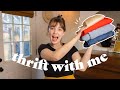 Stepping out of my comfort zone!! THRIFT WITH ME