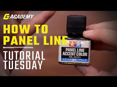 HOW TO PANEL LINE YOUR GUNPLA