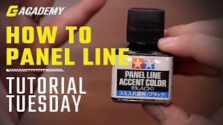 HOW TO PANEL LINE YOUR GUNPLA | TUTORIAL TUESDAY