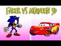FNF NEW FAKER/SONIC VS MCQUEEN 3D - Ughhhq | drKoploo