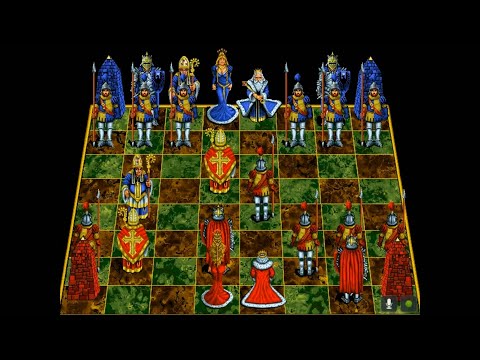 4K Battle Chess  Enhanced CD ROM InterplayMS DOS1992 (PC LONG GAMEPLAY )