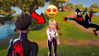 The *NEW* Miles Morales Skin in Fortnite Stay WINNING!🔥