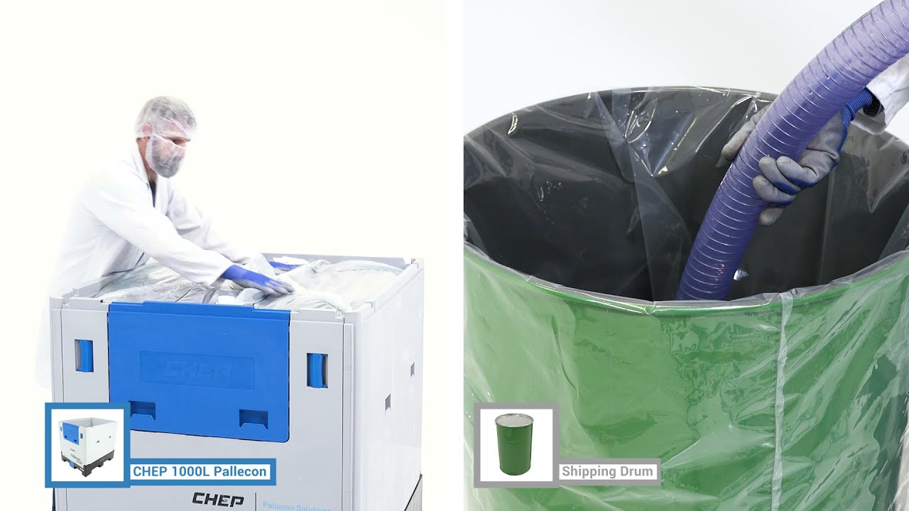 CHEP Pallecon vs. 205L Drum