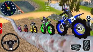 Motor Impossible Bike Offroad Simulator 3D - Extreme Racing bikes videogame - Android GamePlay screenshot 3