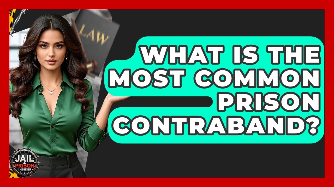 What Is The Most Common Prison Contraband? - Jail & Prison Insider