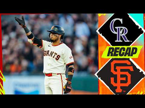 Rockies vs. Giants Game Highlights (7/9/26) | MLB Highlights
