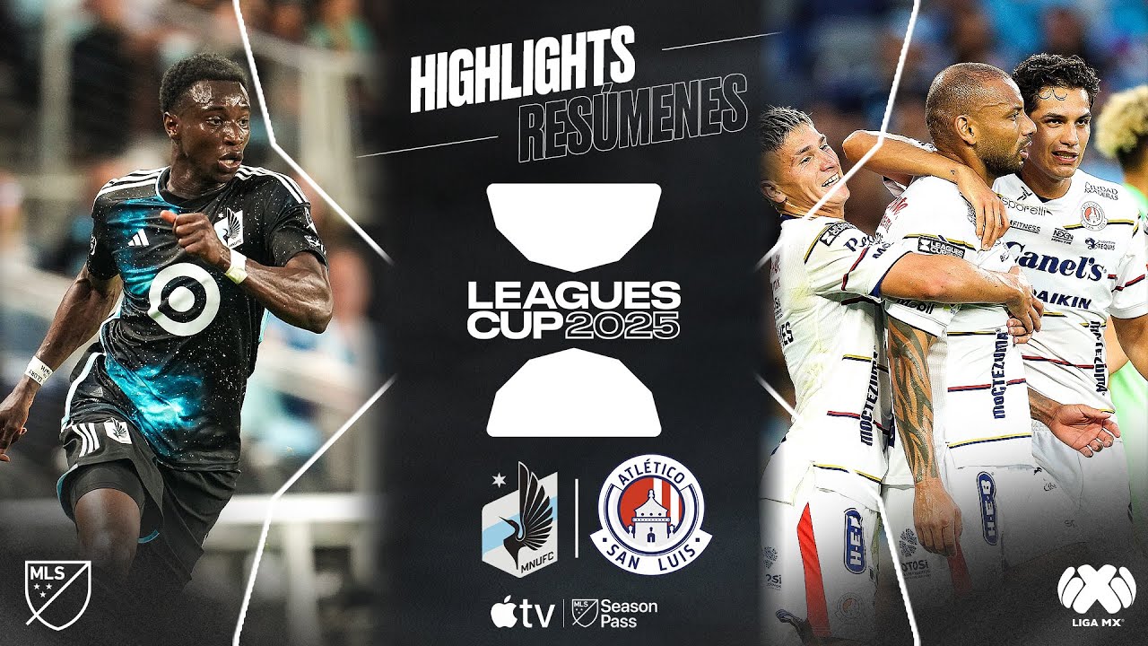 Minnesota United vs. Atlético de San Luis | Leagues Cup | Full Match ...
