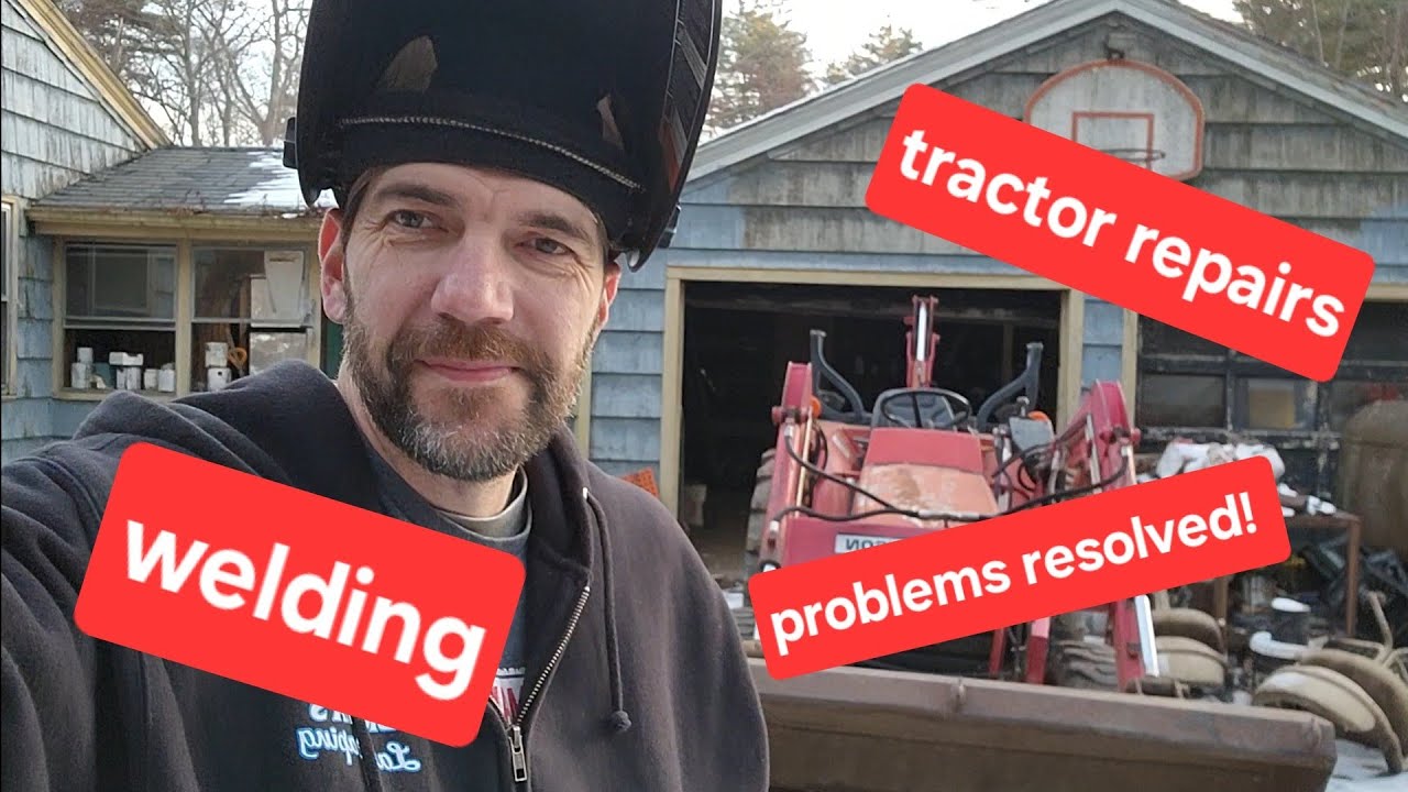 (17) TRACTOR ISSUES RESOLVED! TRAGEDIES AVOIDED! WELDING! FIXING MULTIPLE ISSUES!