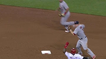 STL@CIN: Phillips safe after call overturned