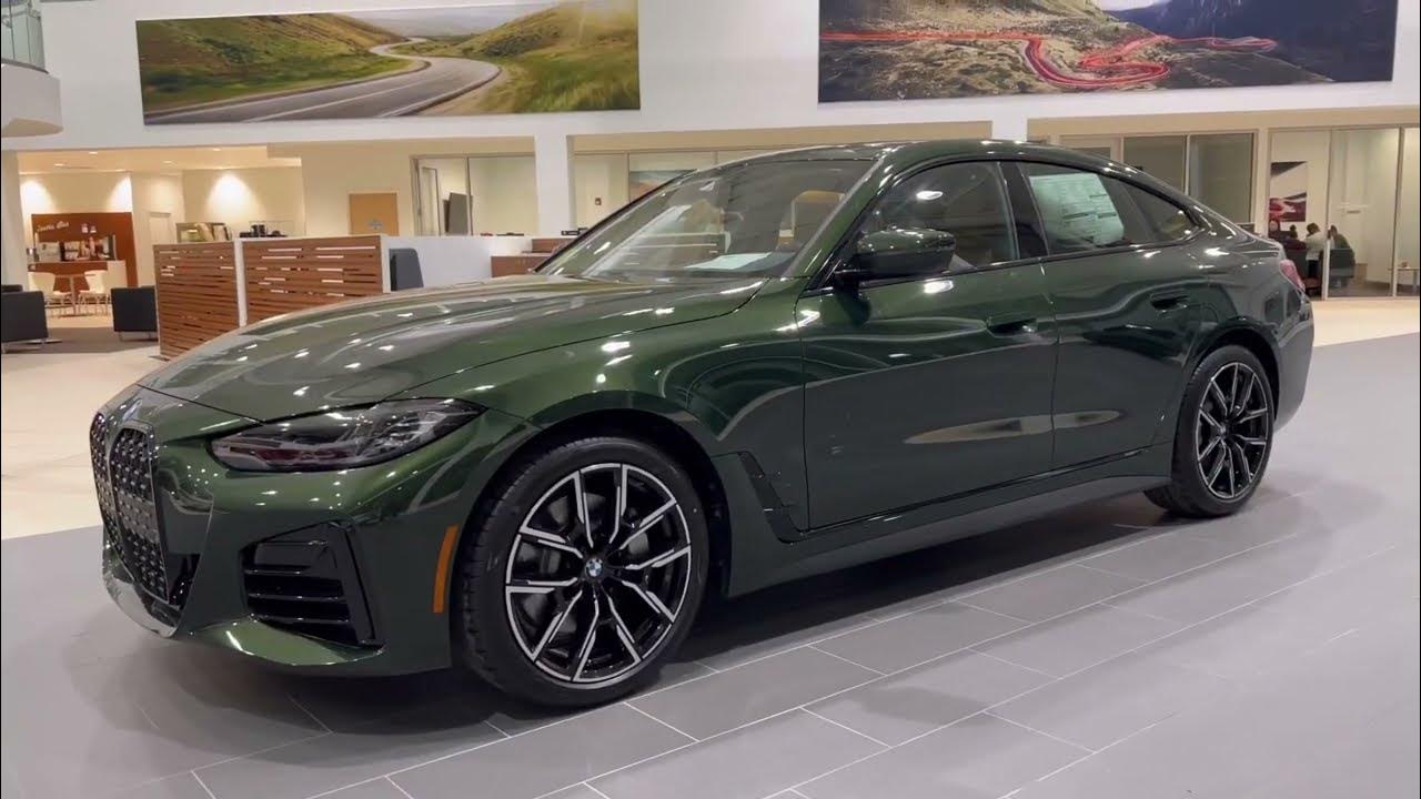 2022 BMW 430i xDrive 4 Series Gran Coupe in San Remo Green Metallic