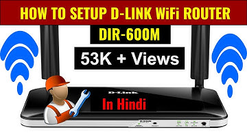 How to setup D-Link router DIR-600M WIFI