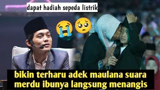 MERINDING‼️ADEK MAULANA SUARA MERDU IBUNYA LANGSUNG MENANGIS DI HADAPAN SEMUA JAMAAH