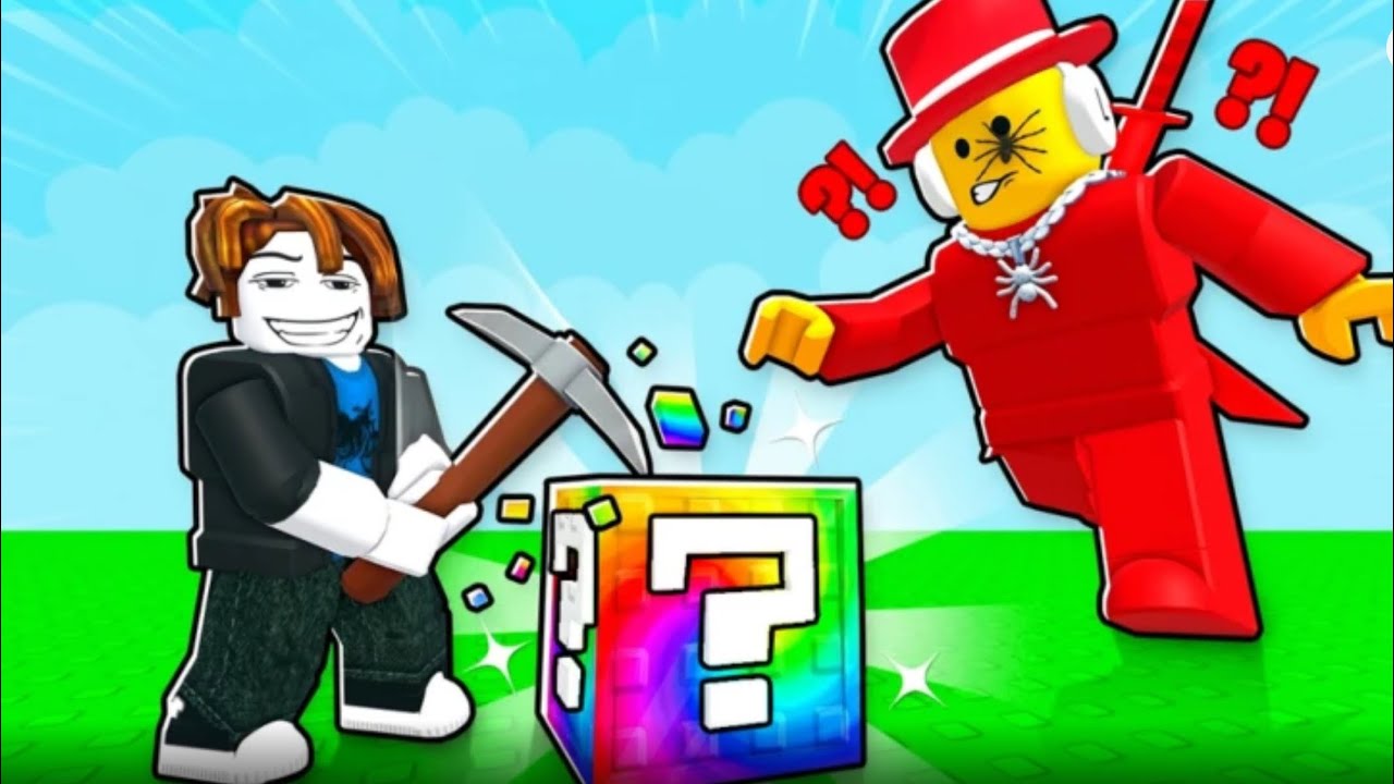 I TRIED SAMMY NEW GAME BREAK LUCKY BLOCK 