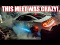 COPS SWARM INSANE CAR MEET! (We Had Permission From The Property Owners for This...)