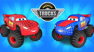 Merge Truck: Monster Truck Trend Level Gameplay #1 Android IOS screenshot 5