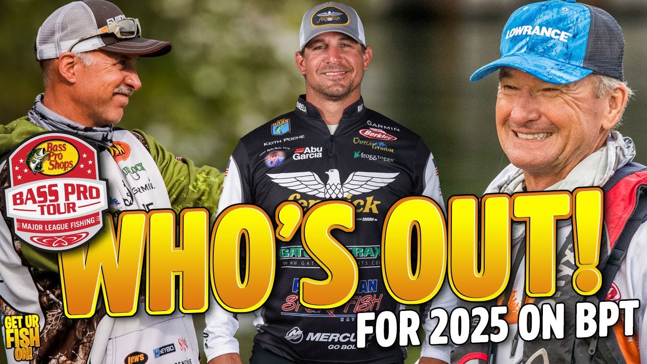 Who's Leaving or OUT for the 2026 Bass Pro Tour Roster
