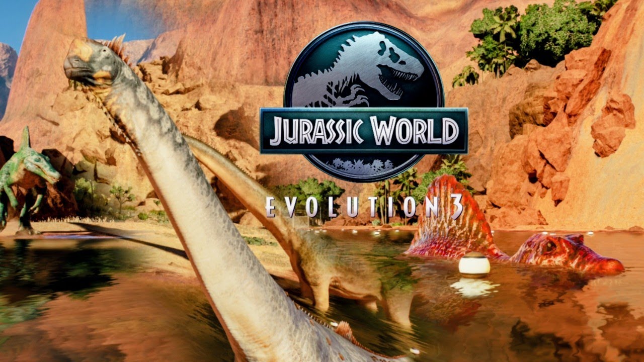 Building a JURASSIC CANYON TOUR PARK in JURASSIC WORLD EVOLUTION 3 ...